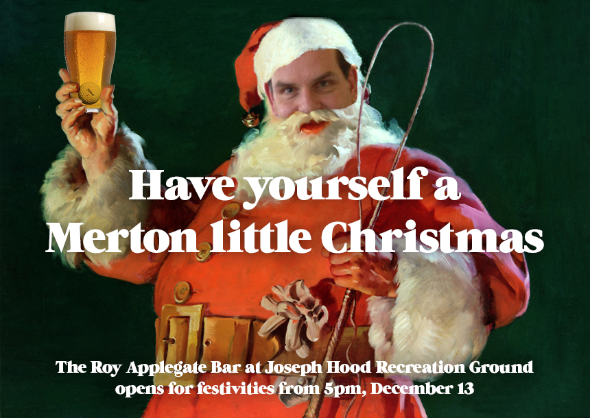 Merton FC Christmas Drinks Event