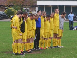 The 3s stand in tribute to Nick and remember him.