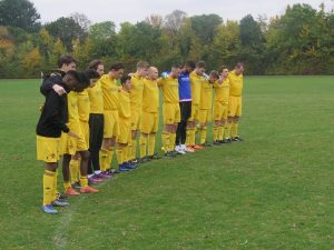 The 1s silent at the start of their game.