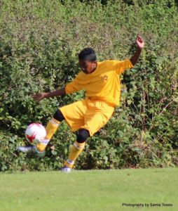 Kadeem, first goal of his Merton FC career.